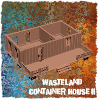 Pw-wc201 Wasteland Container House 1階建て