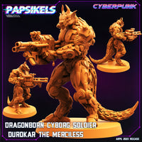 pap-2304c05 DRAGONBORN CYBORG SOLDIER DUROKAR THE MERCILESS