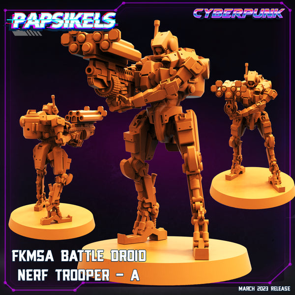 pap-2303c05 FKMSA BATTLE DROID NERF TROOPER A