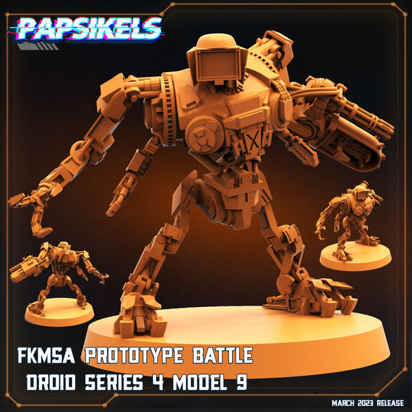 pap-2303s21 FKMSA PROTOTYPE BATTLE DROID SERIES 4 MODEL 9