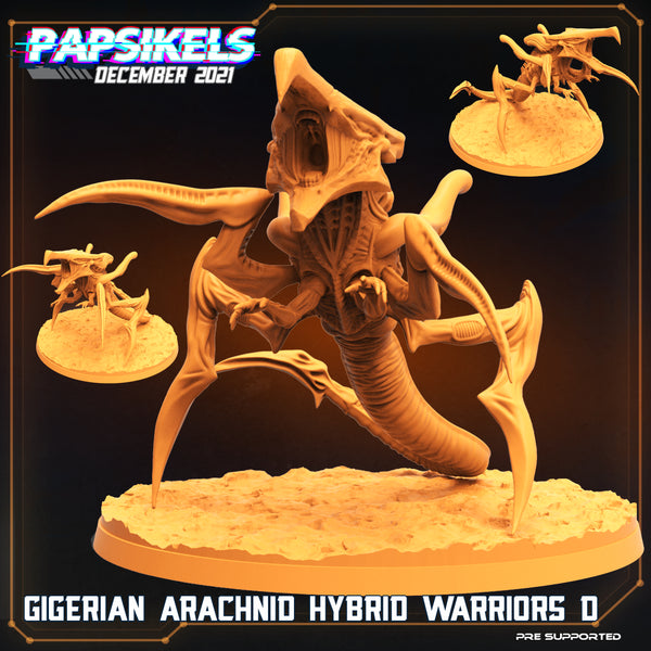 pap-2112s14 GIGERIAN ARACHNID HYBRID WARRIOR D