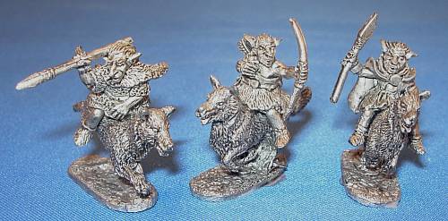 GOBL14A Goblin Light Cavalry on Wolves(3)