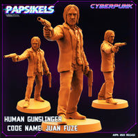 pap-2304c11 HUMAN GUNSLINGER CODENAME JUAN FUZE