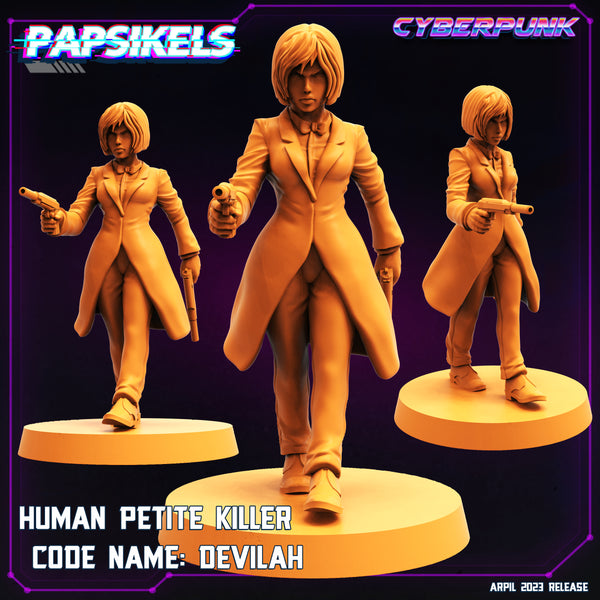 pap-2304c12 HUMAN PETITE KILLER CODENAME DEVILAH