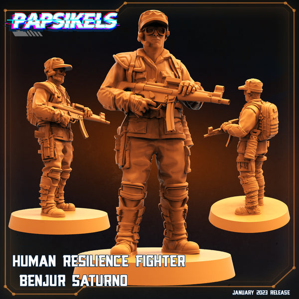 pap-2301s06 HUMAN RESILIENCE FIGHTER BENJUR SATURNO