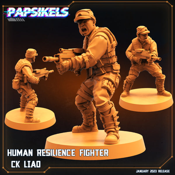 pap-2301s07 HUMAN RESILIENCE FIGHTER CK LIAO