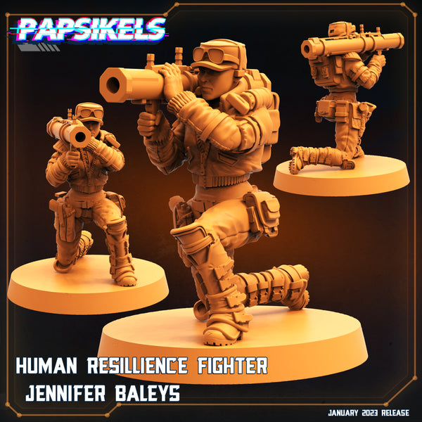 pap-2301s13 HUMAN RESILIENCE FIGHTER JENNIFER BALEYS