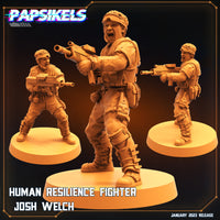 pap-2301s14 HUMAN RESILIENCE FIGHTER JOSH WELCH