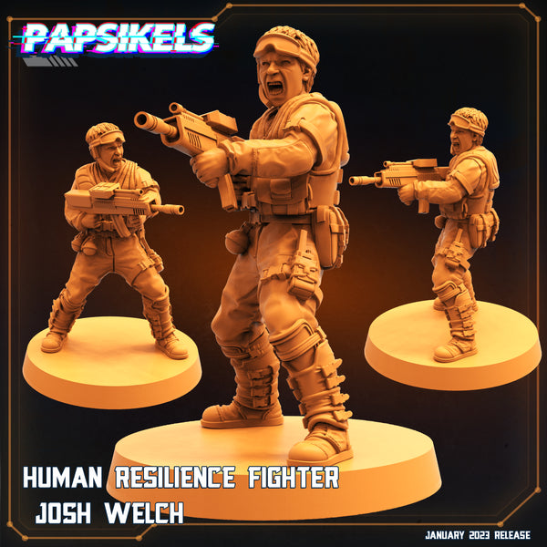 pap-2301s14 HUMAN RESILIENCE FIGHTER JOSH WELCH