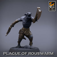 Lop-230309 Infantry Rat Barbarian Throw
