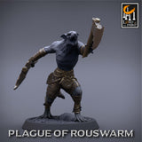 Lop-230309 Infantry Rat Barbarian Throw