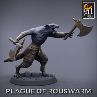Lop-230309 Infantry Rat Barbarian Throw