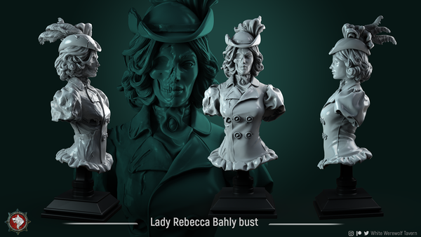 ww-211006 Lady Rebecca Bahly Bust