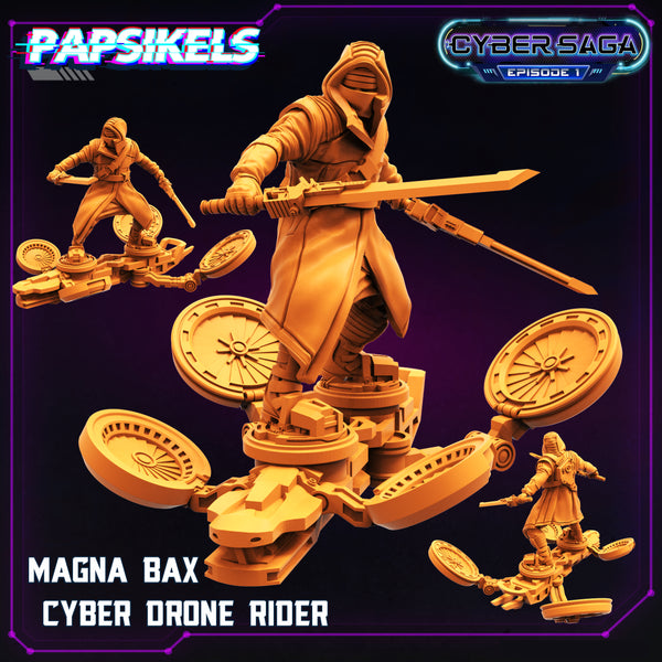 Pap-cybr140 MAGNA BAX CYBORG DRONE RIDER