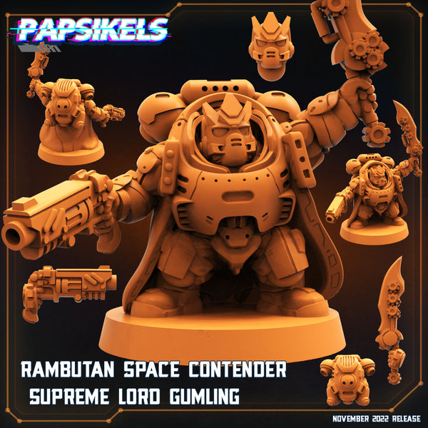 pap-2211s18 RAMBUTAN SPACE CONTENDER SUPREME LORD GUMLING