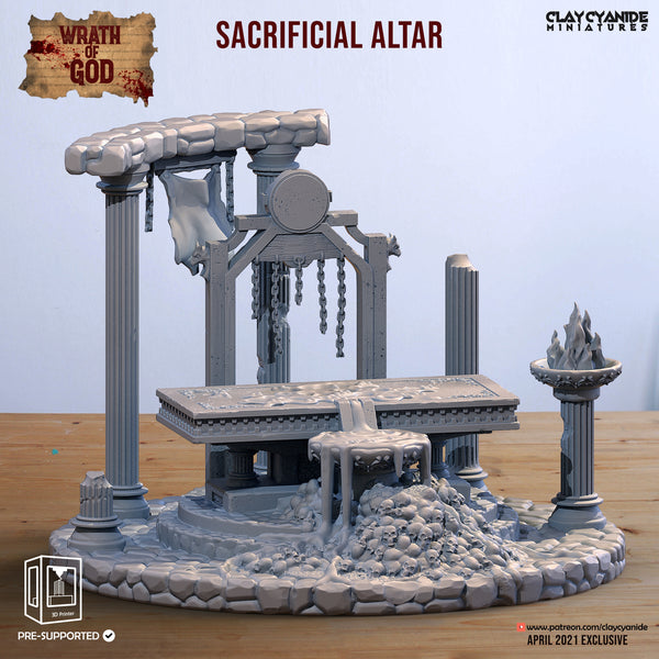 ccm-2104e19 Sacrificial Altar