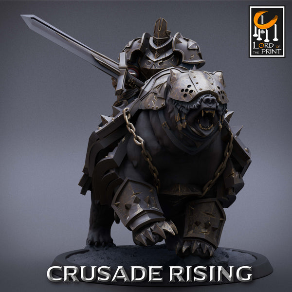 Lop-230407 Templar Bear Sword Charge