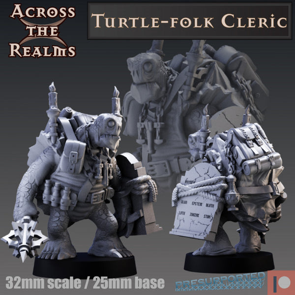 Acr-210505 Turtle-Folk Cleric
