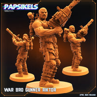 pap-2304s06 WAR BRO GUNNER RIKTOR