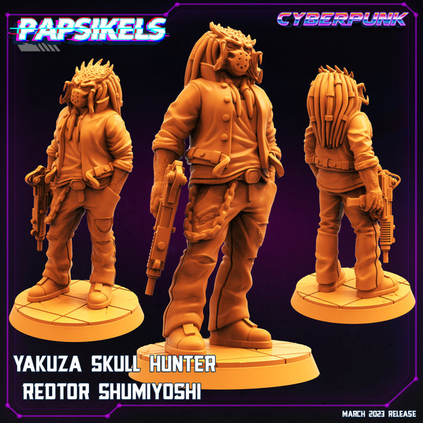 pap-2303c17 YAKUZA SKULL HUNTER REDTOR SHUMIYOSHI
