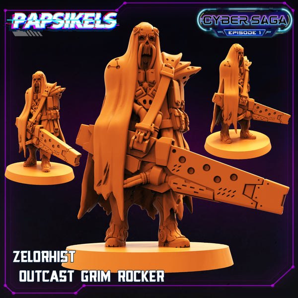 Pap-cybr137 ZELORHIST OUTCAST GRIM ROCKER