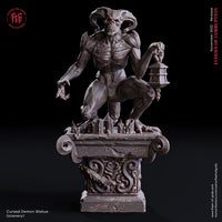 Fog-221120 Scenery - Demon Statue