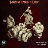 MF-evd02 Dwarf Balistar Canon & Crew