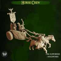 MF-evd14  High Elf Chariot Crew