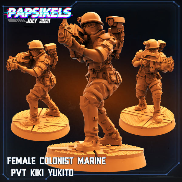 Pap-ws1503 COLONIAL VANGUARD MARINE KIKI YUKITO