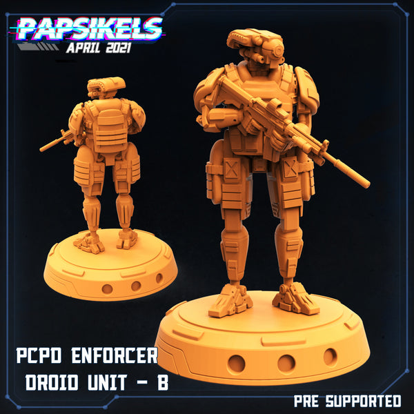 pap2104c16 pcpd enforcer droid unit b