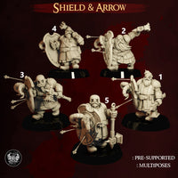 MF-evd07 Dwarf Shield & Arrow