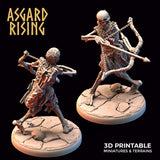 ar-201001 DRAUGR - Undead Skeleton Archers 6スタイル