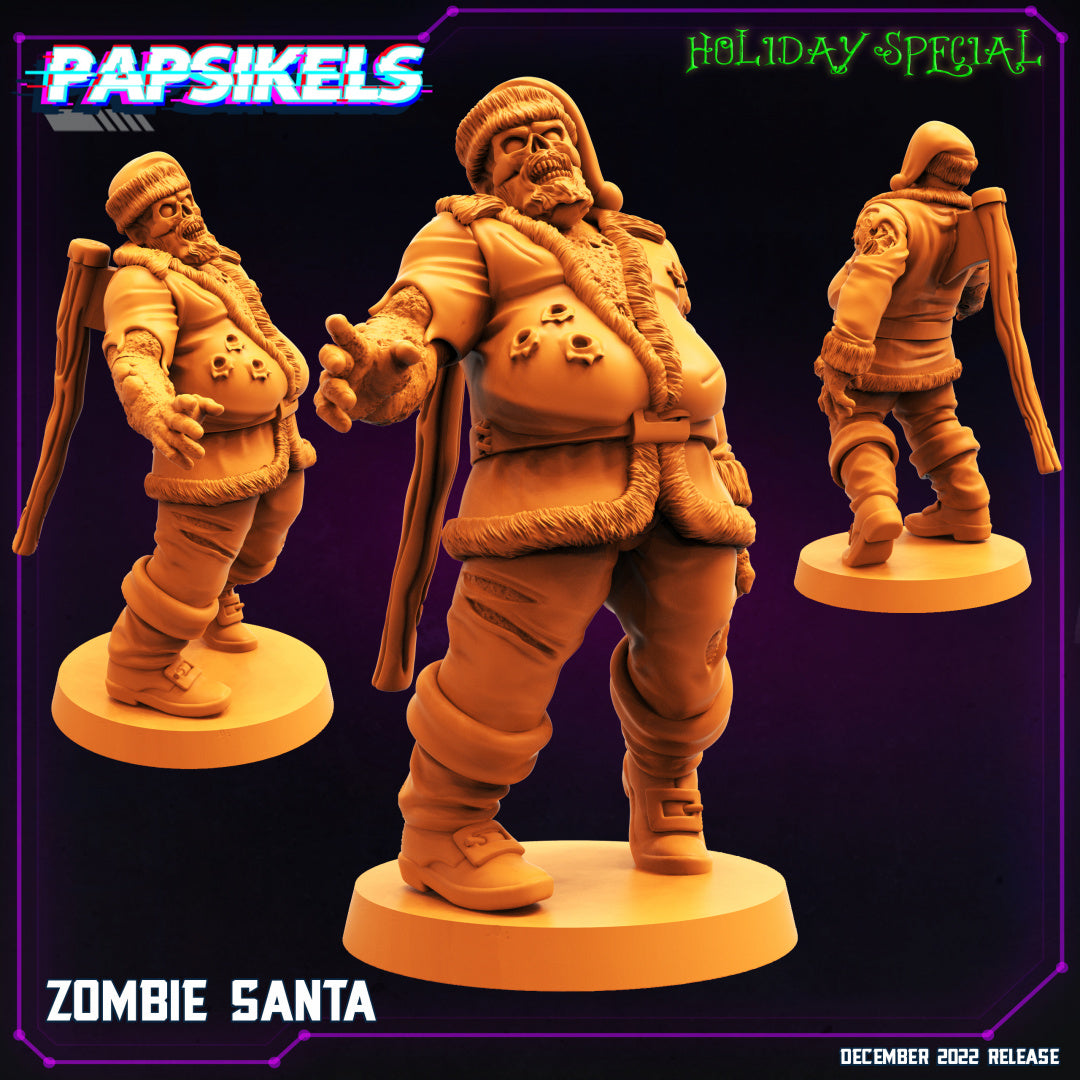Pap-221206 zombie santa – サベージランドミニチュア